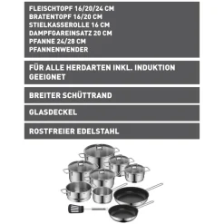 Silit Alicante Kochgeschirr-Set, 10-teilig