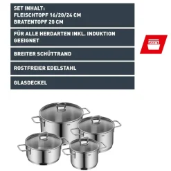 Silit Alicante Topf-Set, 4-teilig