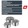 Silit Alicante Topf-Set, 3-teilig