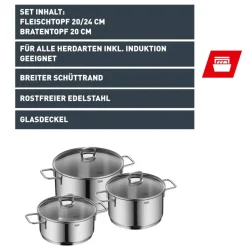 Silit Alicante Topf-Set, 3-teilig