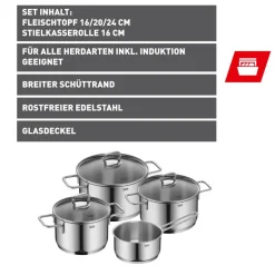 Silit Alicante Topf-Set, 4-teilig