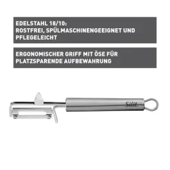 Silit Classic Line Gemüseschäler, 19 cm