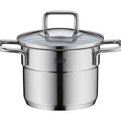 Silit Extra Cook Mini-Kochtopf 12 cm mit Glasdeckel