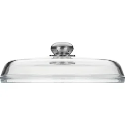 Silit Glasdeckel mit Edelstahlgriff, 28 cm