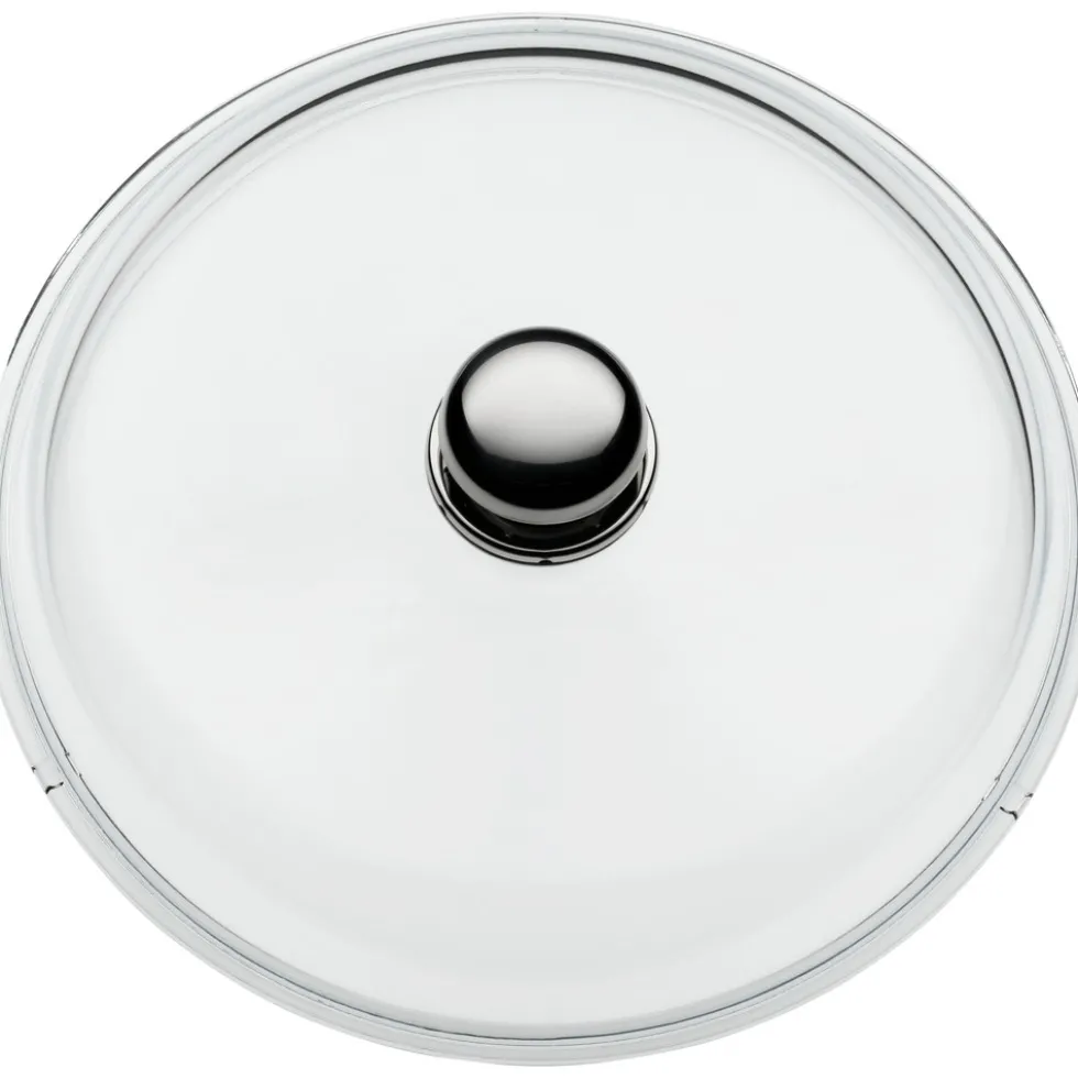 Silit Glasdeckel mit Edelstahlgriff, 28 cm