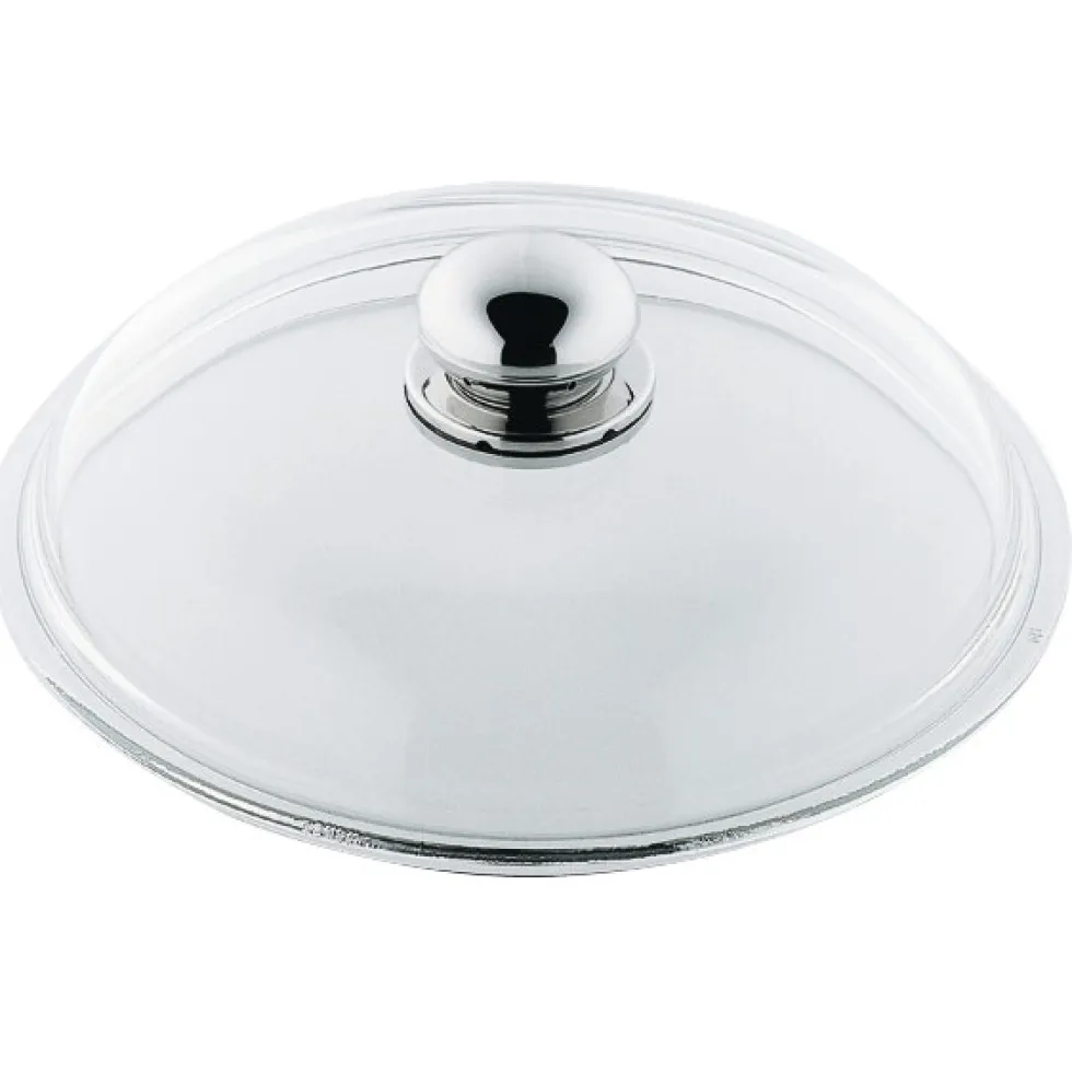 Silit Glasdeckel mit Edelstahlgriff, 24 cm