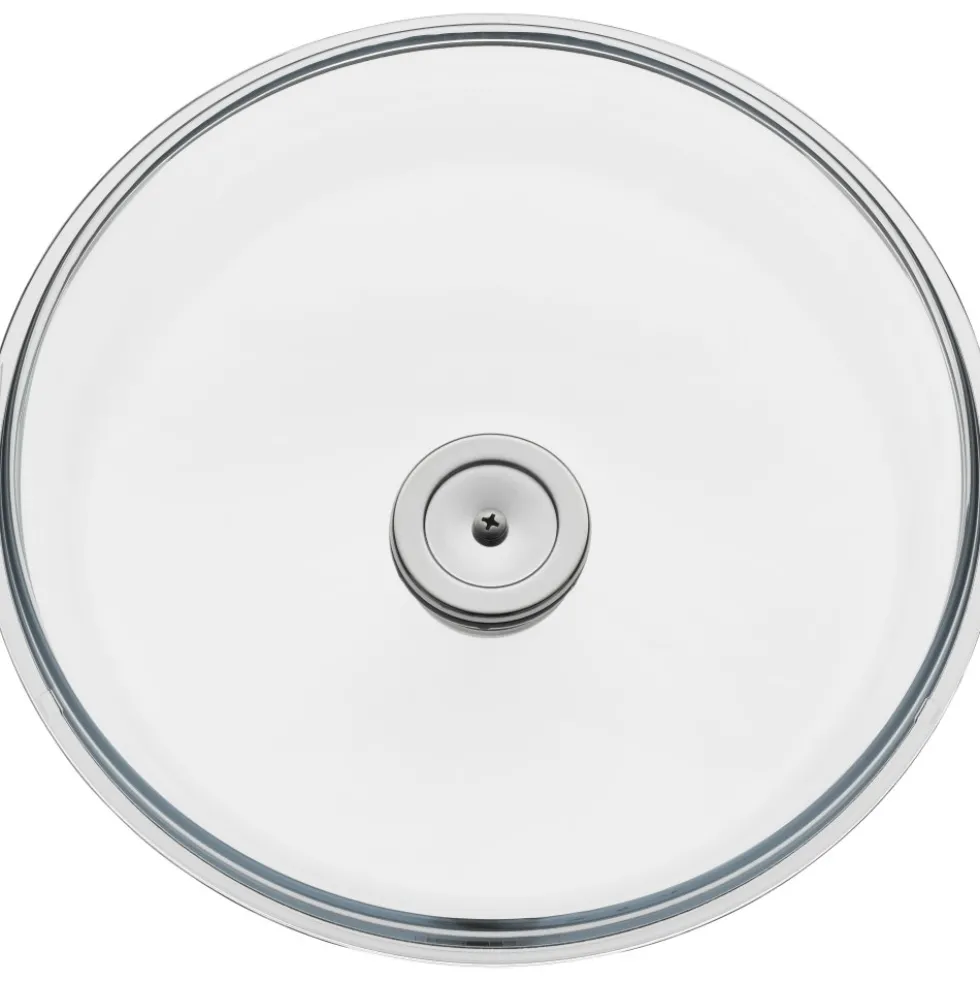 Silit Glasdeckel mit Edelstahlgriff, 24 cm