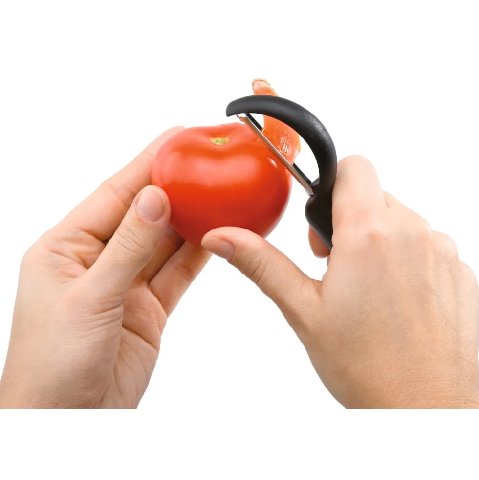 Silit Pelaro Tomaten- und Gemüseschäler, schwarz