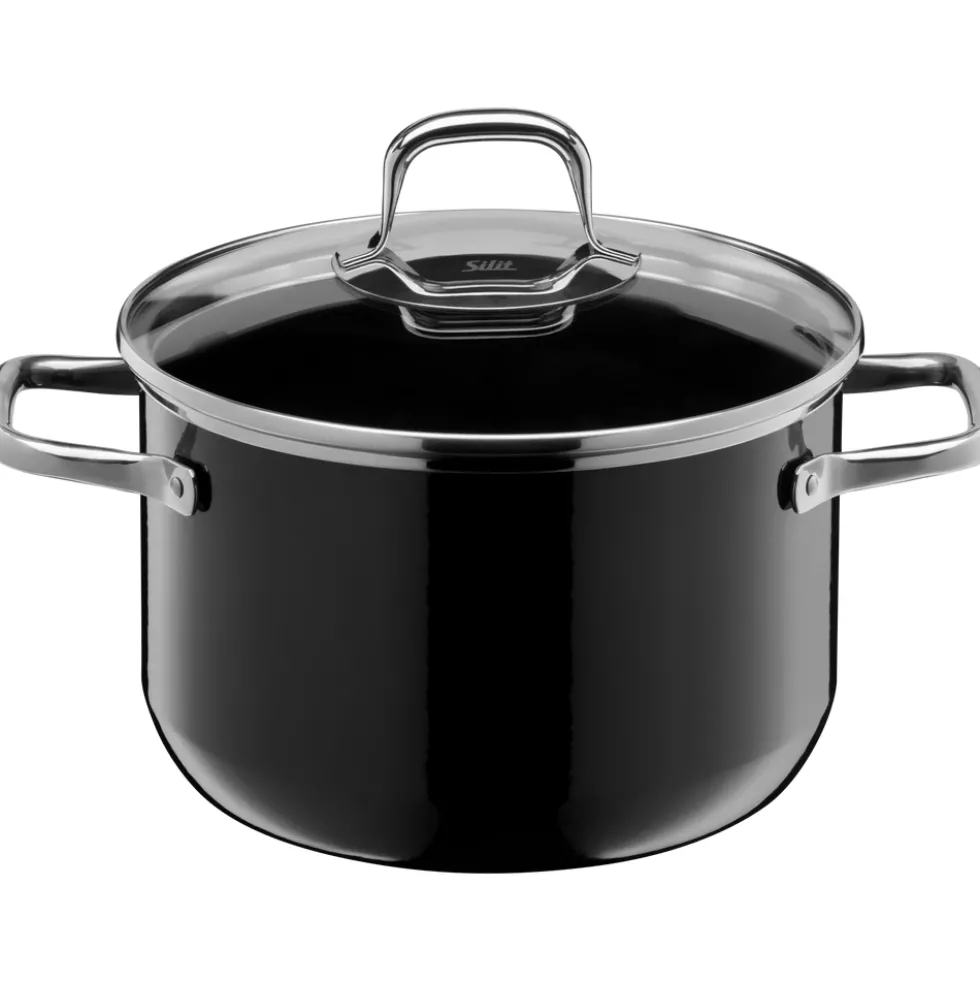 Silit Silargan® Elegance Topf-Set, 4-teilig, Black