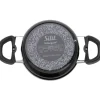 Silit Silargan® Modesto Bratentopf mit Deckel, 16 cm, Black