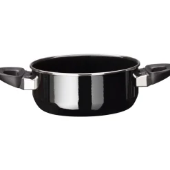 Silit Silargan® Modesto Bratentopf mit Deckel, 20 cm, Black