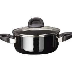 Silit Silargan® Modesto Bratentopf mit Deckel, 20 cm, Black