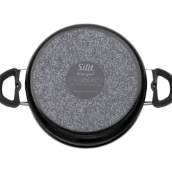Silit Silargan® Modesto Kochtopf mit Deckel, 24 cm, Black