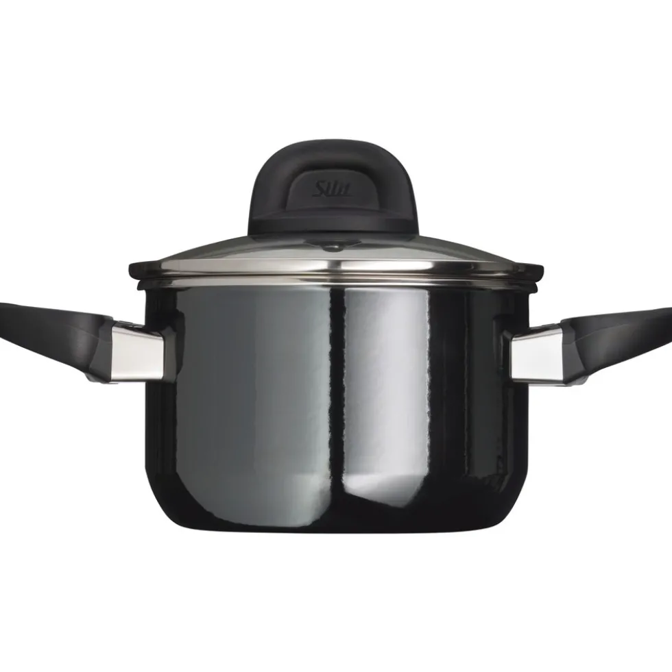 Silit Silargan® Modesto Topf-Set 4-teilig, Black