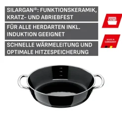 Silit Silargan® Professional Schmorpfanne, 28 cm, Black