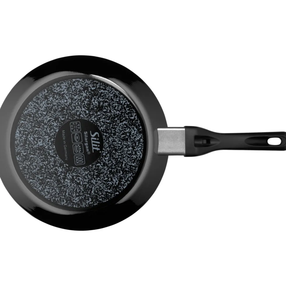 Silit Silargan® Professional Stielpfanne flach, 28 cm, Black