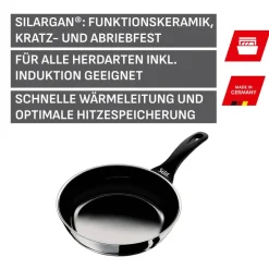 Silit Silargan® Professional Stielpfanne hoch, 24 cm, Black