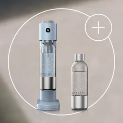 Starter-Set: Element One Wassersprudler mit PET-Ersatzflasche, Ice Flow