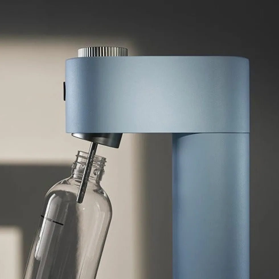 Starter-Set: Element One Wassersprudler mit PET-Ersatzflasche, Ice Flow
