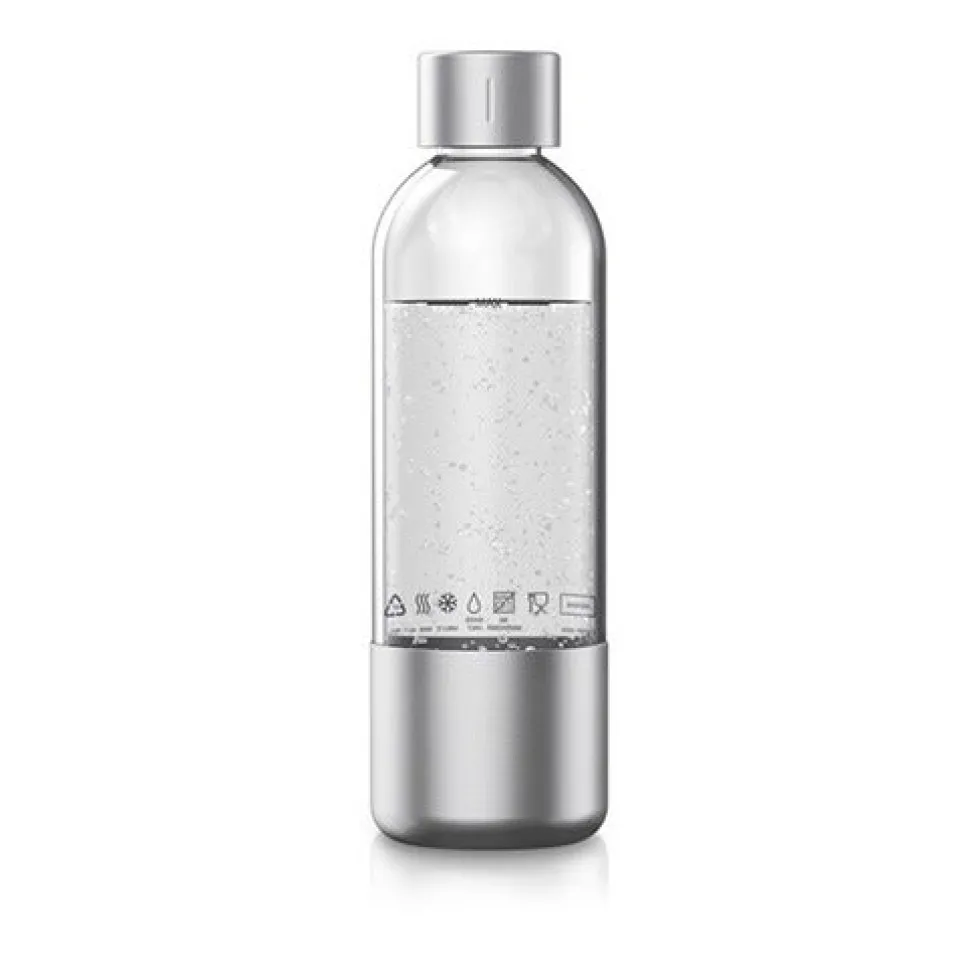 Starter-Set: Element One Wassersprudler mit PET-Ersatzflasche, Lava