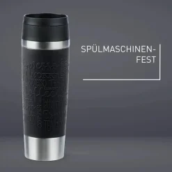 TRAVEL MUG CLASSIC ISOLIERBECHER 0,5L SCHWARZ N20220