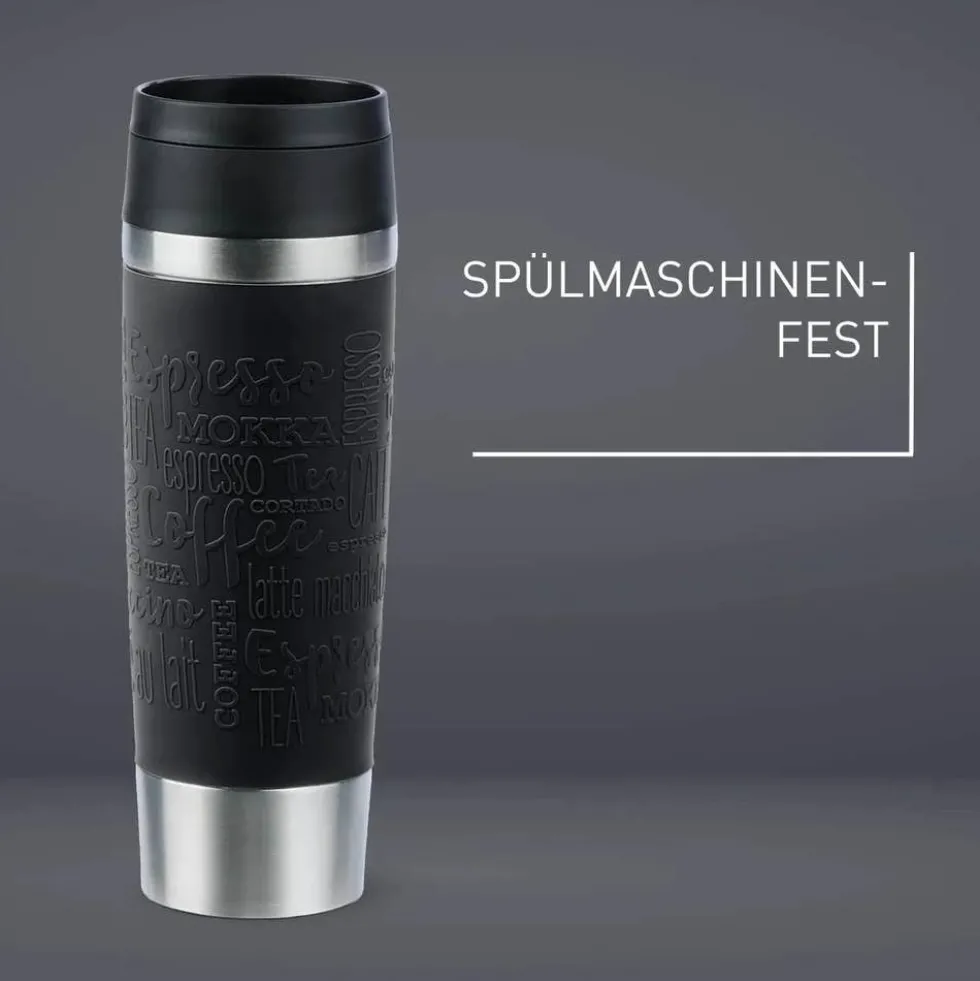 TRAVEL MUG CLASSIC ISOLIERBECHER 0,5L SCHWARZ N20220