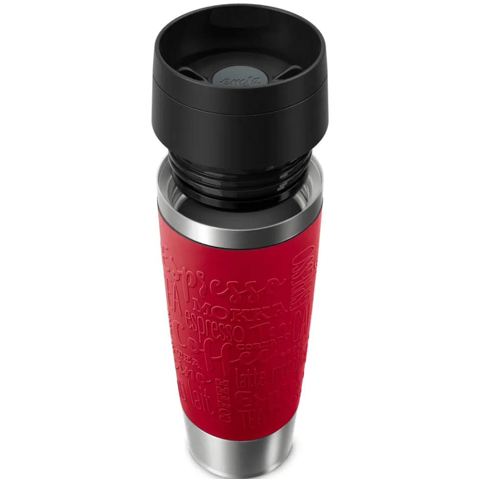 TRAVEL MUG CLASSIC ISOLIERBECHER 0,5L DUNKELROT N20222