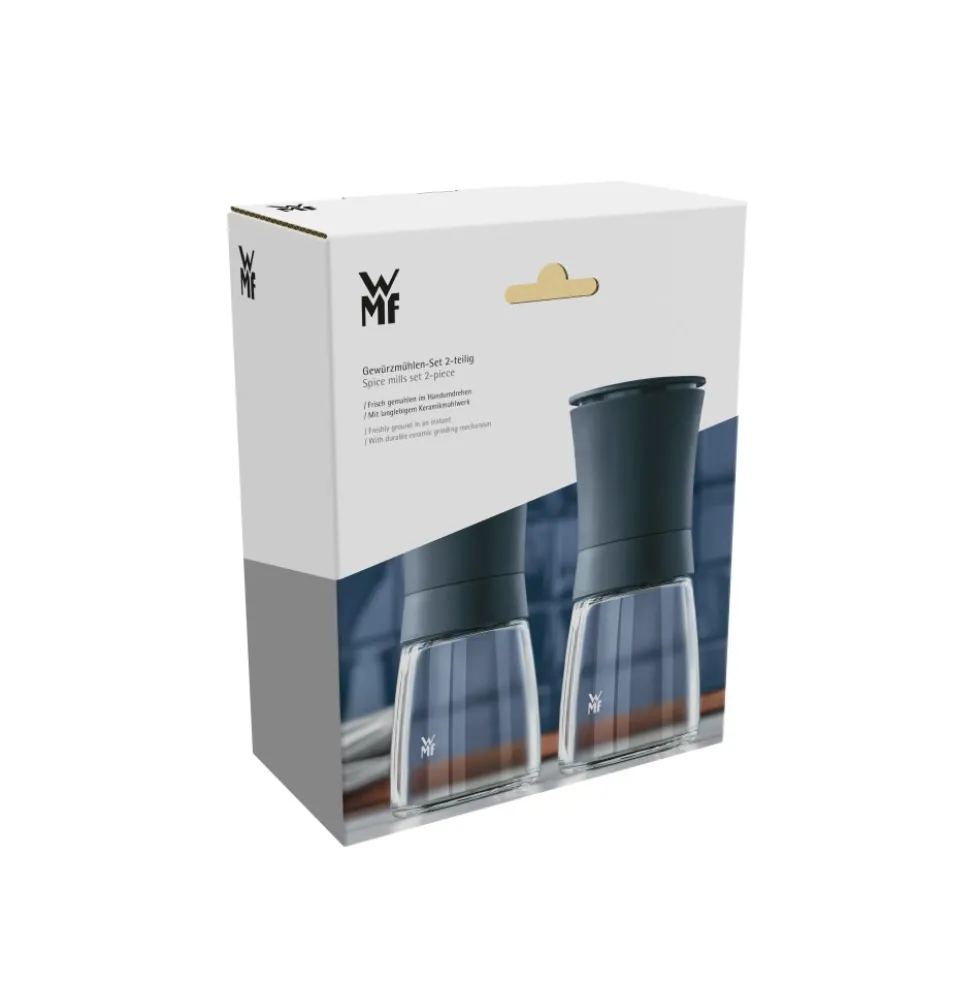 Trend Gewürzmühlen-Set, 2-teilig, grau