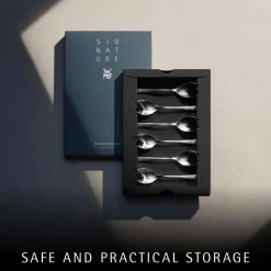 Vision Espressolöffel-Set, 6 Stück, Cromargan protect®