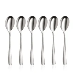 Vision Espressolöffel-Set, 6 Stück, Cromargan protect®