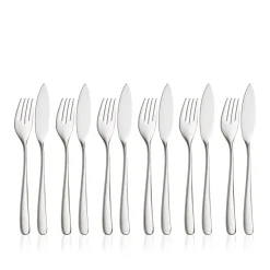 Vision Fischbesteck-Set, 12-teilig, Cromargan protect®