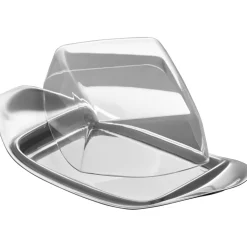 Wagenfeld Butterdose, 22 x 11 cm