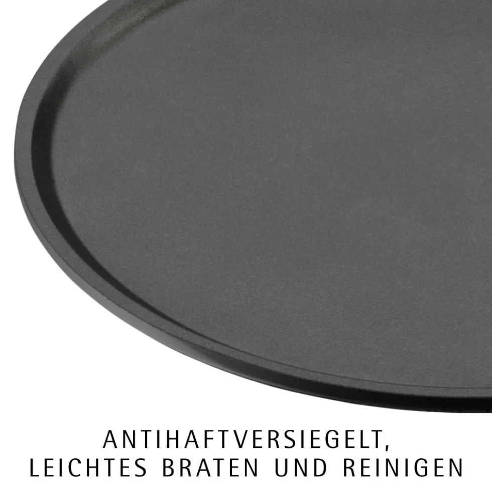 WMF Devil Crêpes-Pfanne mit Teigverteiler und Wender, 27 cm