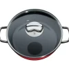 WMF Fusiontec Mineral Roasting Pan 28cm Red with lid