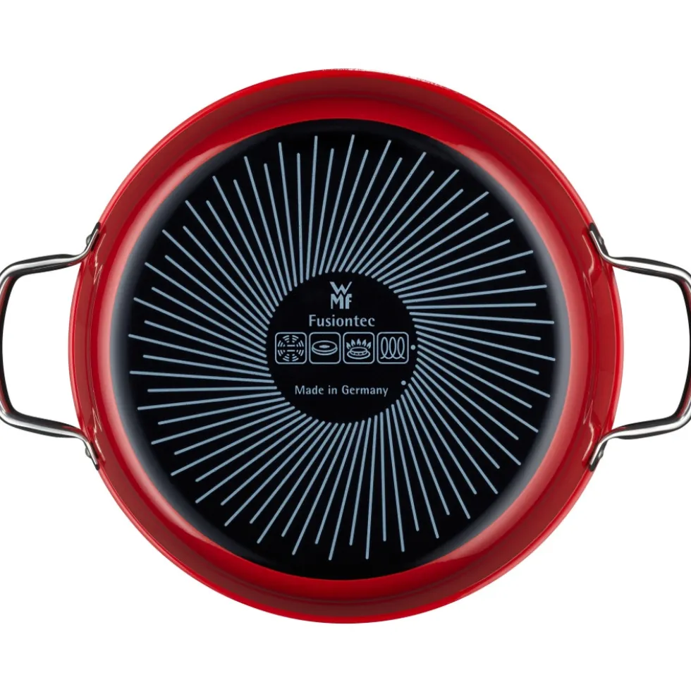 WMF Fusiontec Mineral Roasting Pan 28cm Red with lid