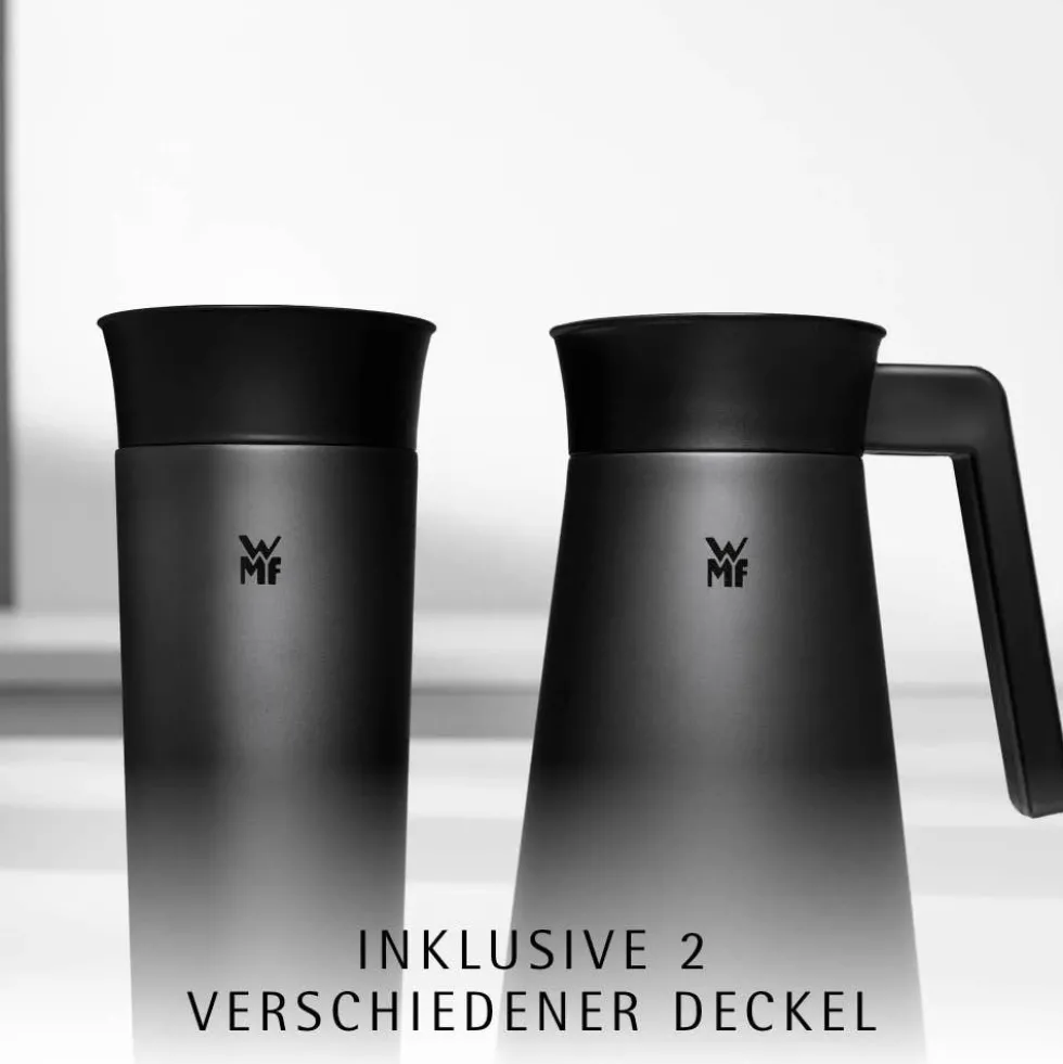 WMF KÜCHENminis Aroma Kaffeemaschine Thermo to go, Deep Black
