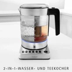 WMF KÜCHENminis Glas-Wasserkocher Vario 1,0 l