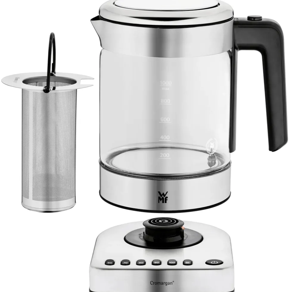 WMF KÜCHENminis Glas-Wasserkocher Vario 1,0 l