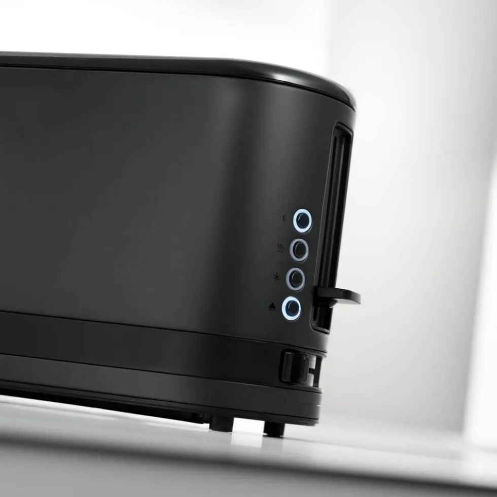 WMF KÜCHENminis Langschlitz-Toaster, Deep Black