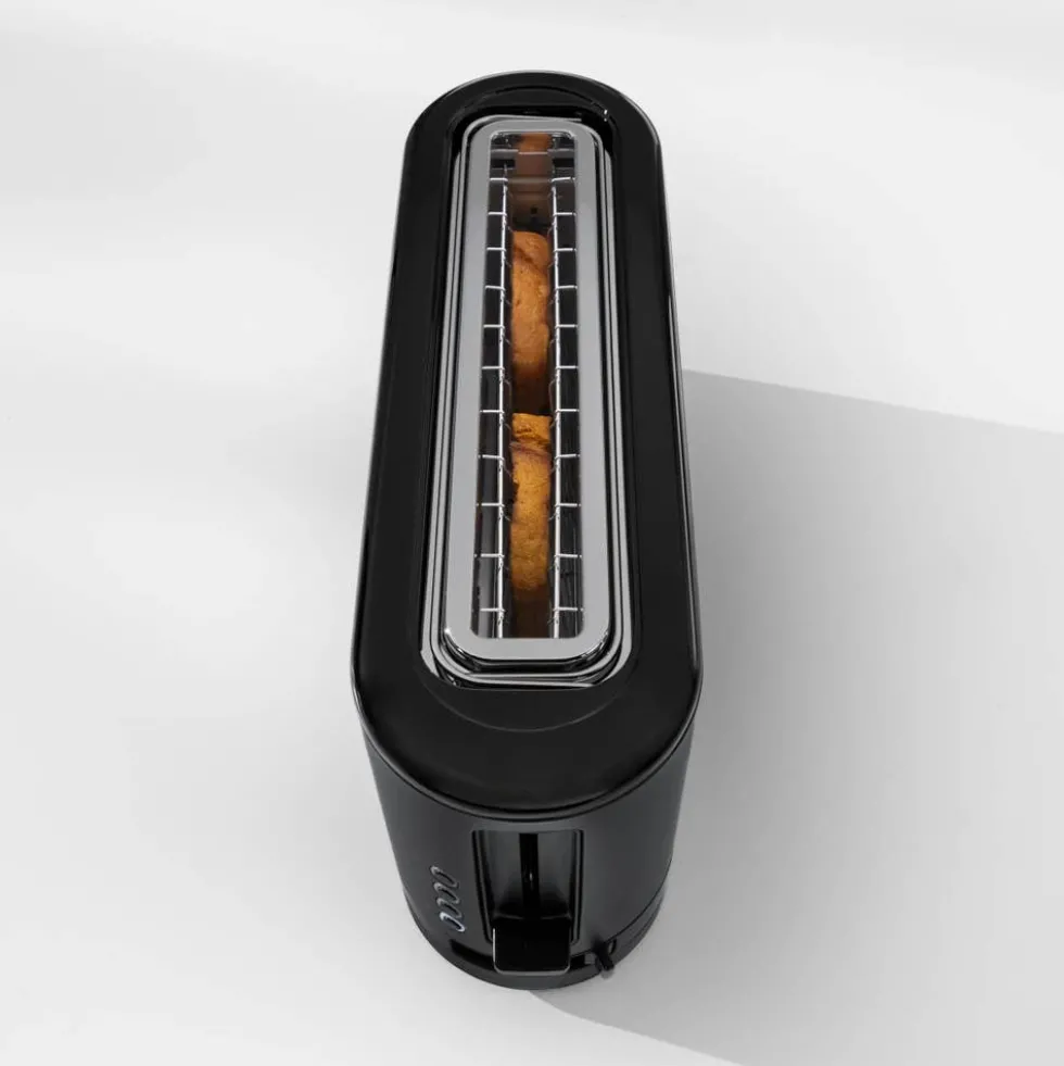 WMF KÜCHENminis Langschlitz-Toaster, Deep Black