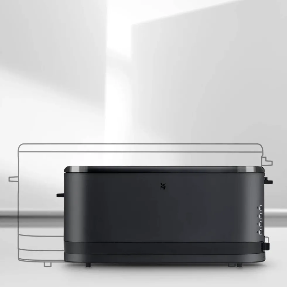 WMF KÜCHENminis Langschlitz-Toaster, Deep Black