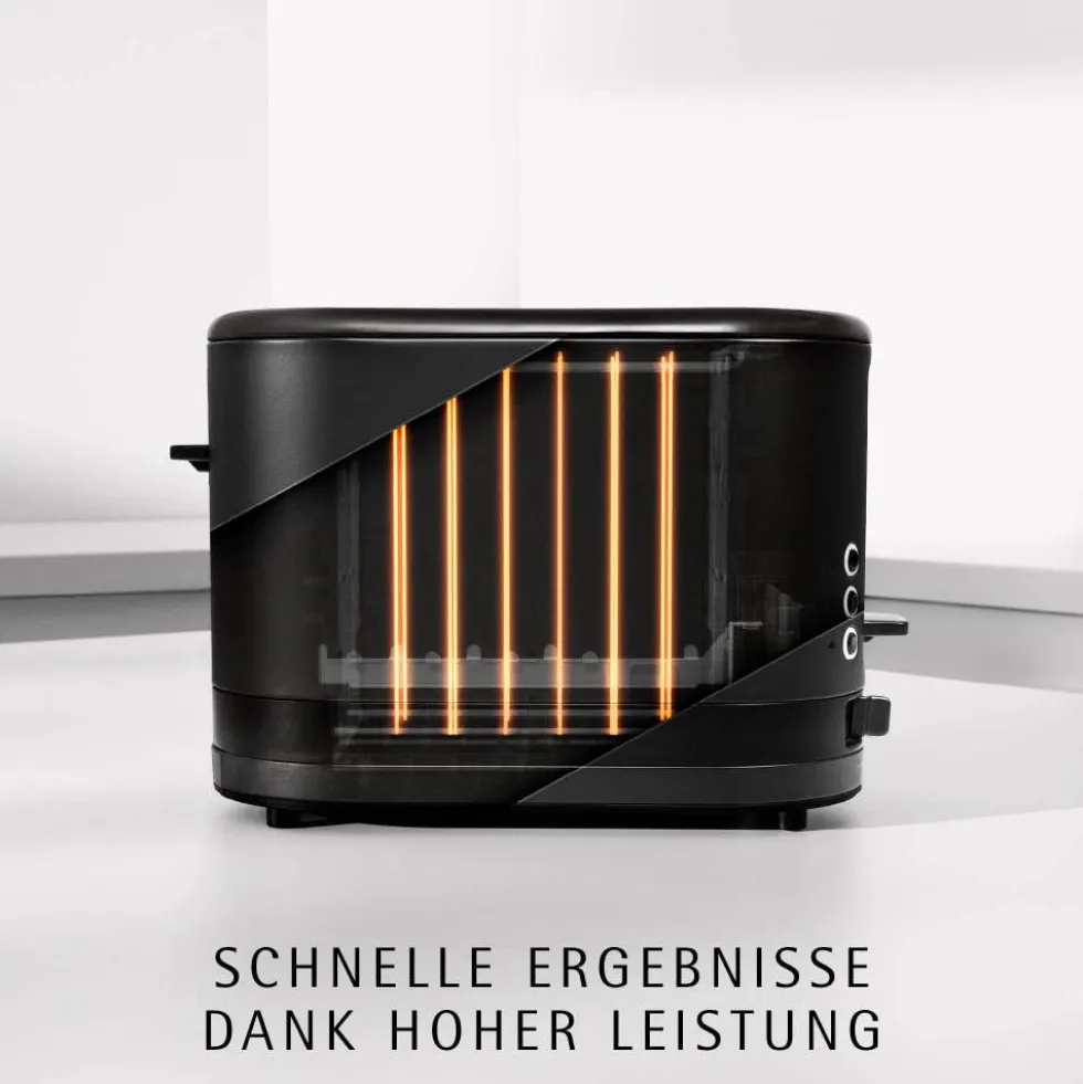 WMF KÜCHENminis 1-Scheiben-Toaster, Deep Black