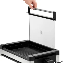 WMF Lono Tischgrill gerippt mit Glasdeckel