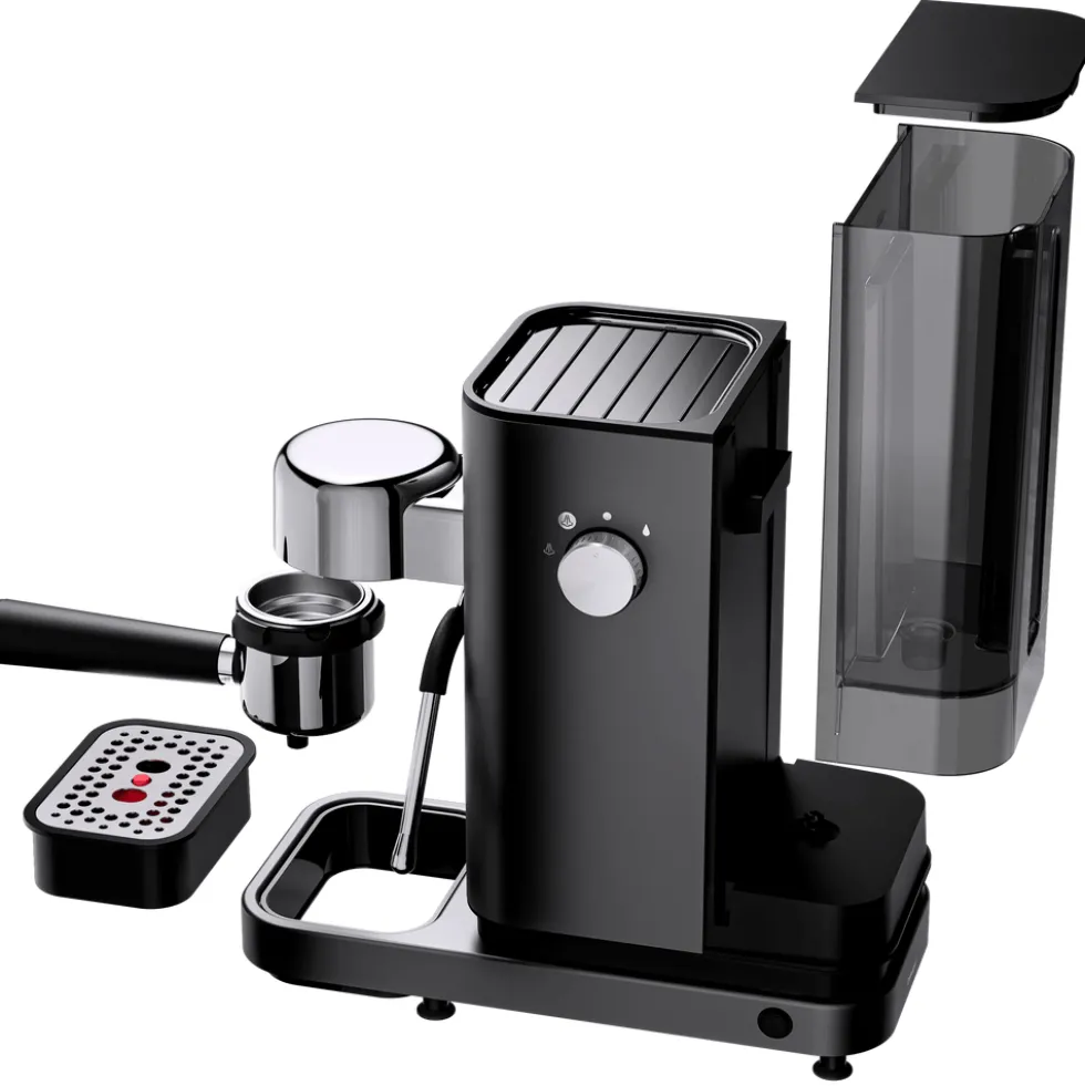 WMF Lumero Espresso Siebträgermaschine, Stone Grey