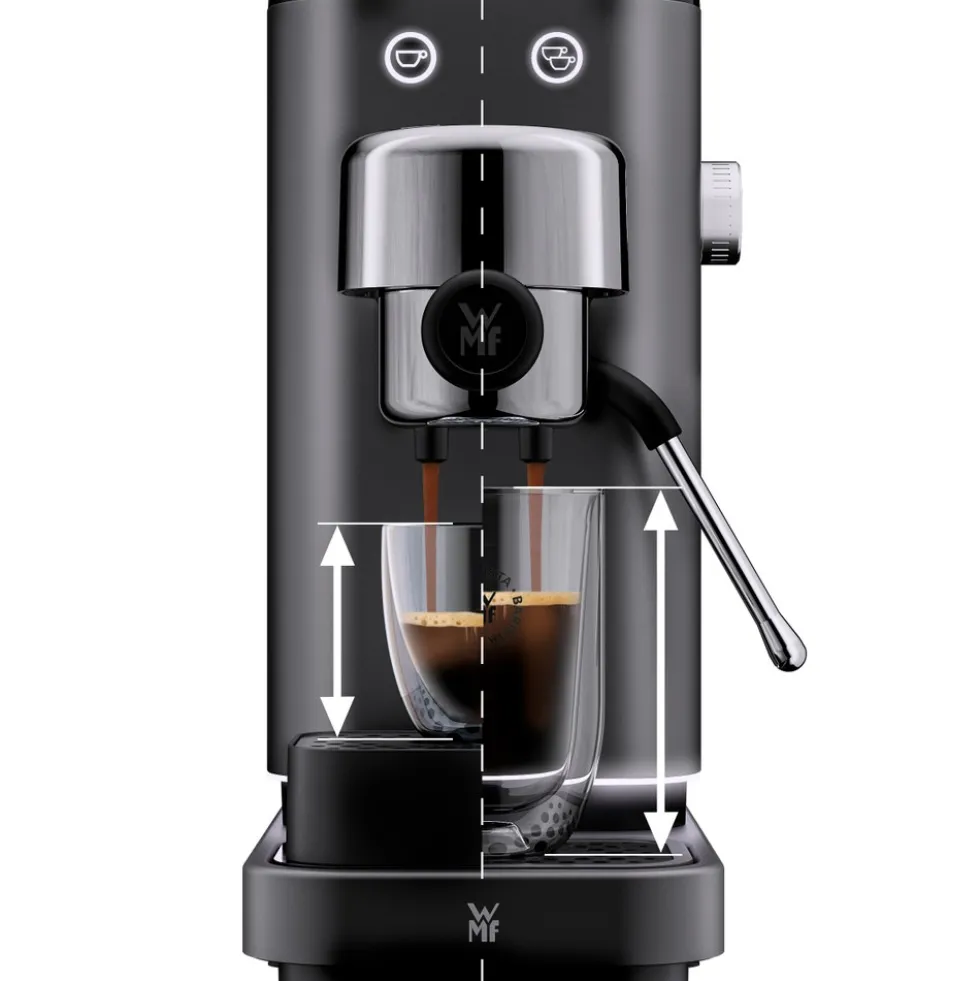 WMF Lumero Espresso Siebträgermaschine, Stone Grey