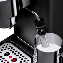 WMF Lumero Espresso Siebträgermaschine, Deep Black
