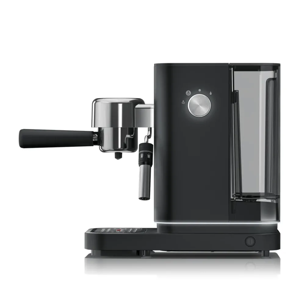 WMF Lumero Espresso Siebträgermaschine, Deep Black