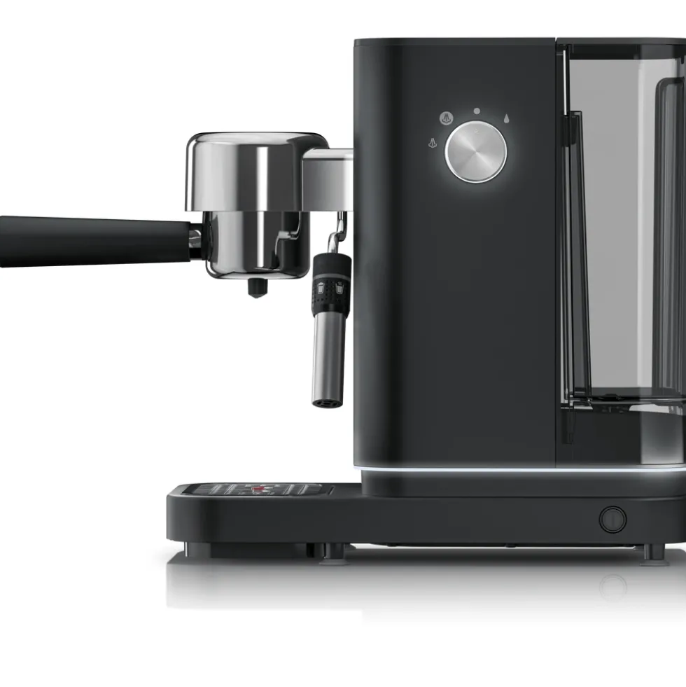 WMF Lumero Espresso Siebträgermaschine, Deep Black