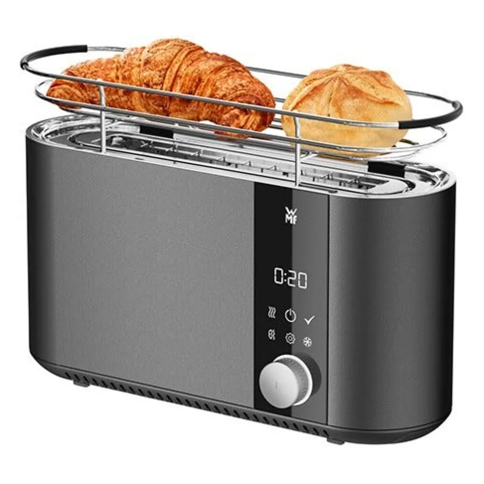 WMF Master Langschlitz-Toaster und Brötchenaufsatz im Set, 2-teilig