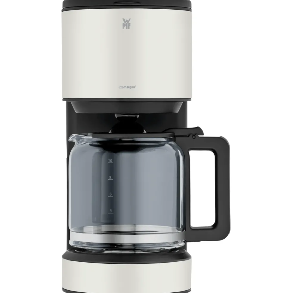 WMF Stelio Kaffeemaschine Glas, Paper White